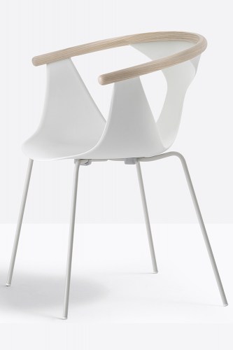 Fox πολυθρόνα πλαστική μοντέρνα εσωτερικού χώρου